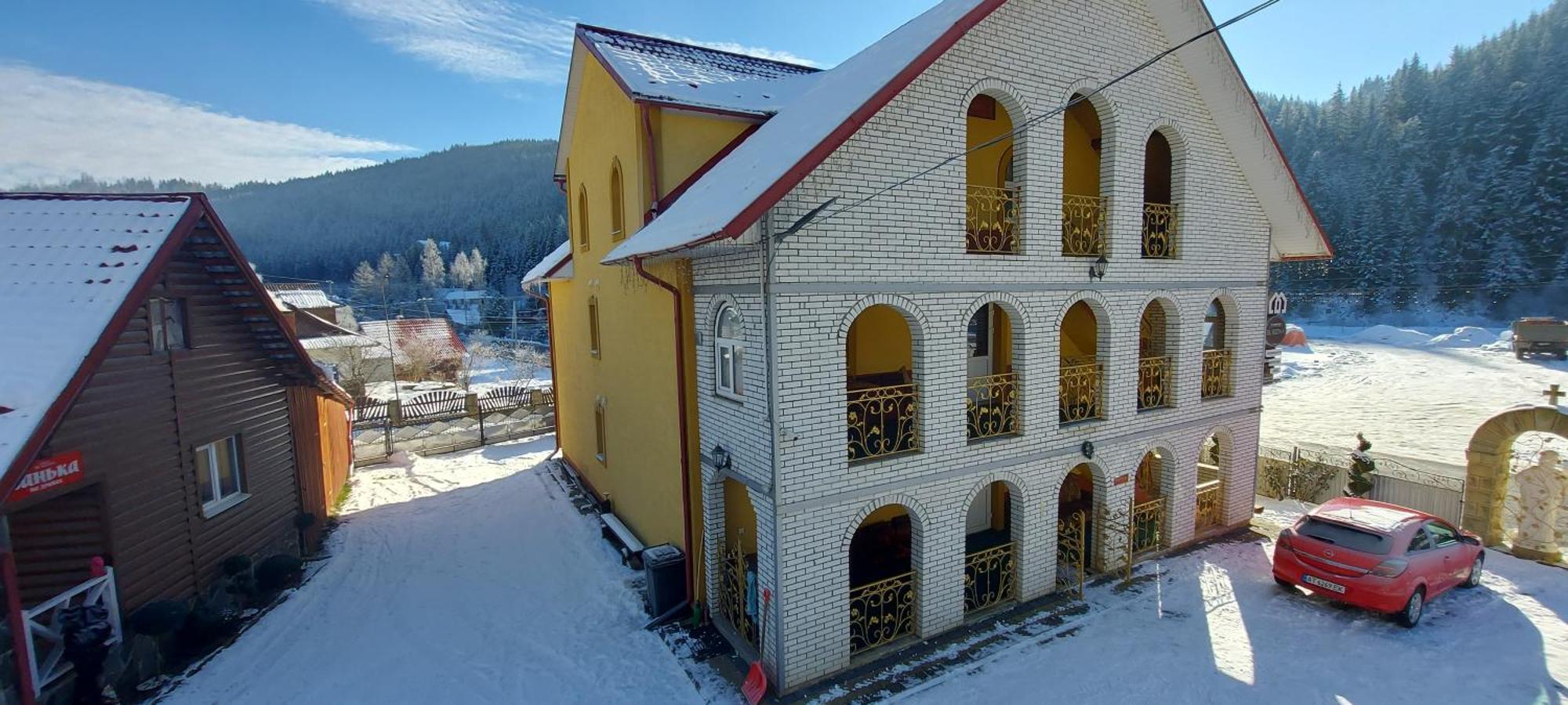 "Як Вдома" Буковель Hotel Exterior foto