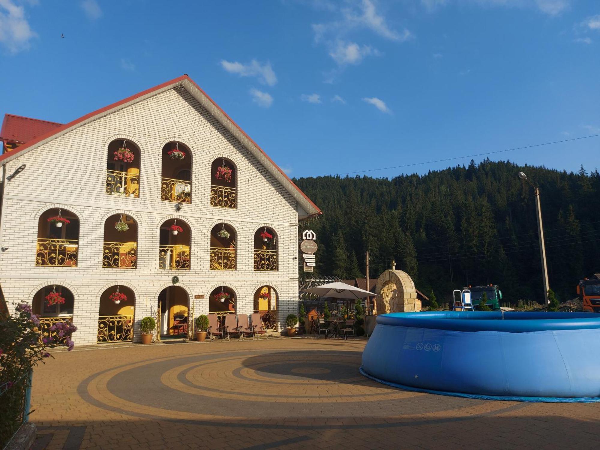 "Як Вдома" Буковель Hotel Exterior foto